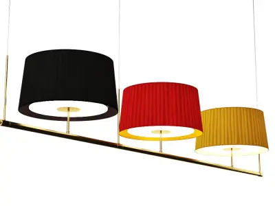 Pendant Lamp 20 - Sistema Gran Fonda 3D model