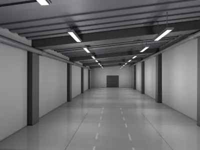 Warehouse 3D model 13