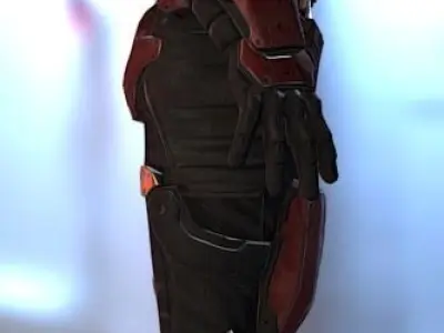 Sci Fi Male Soldier - Professional Pack 3D model