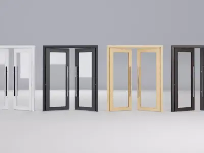 Doors - Modular Archviz Doors pack 3D model