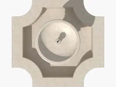 Fountain 12 3D model