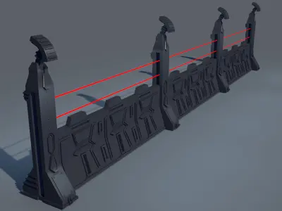Perimeter Pylon 3D model