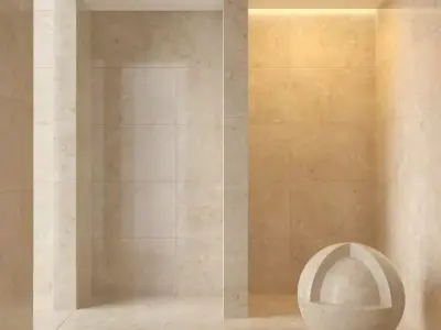 Marble wall 91 3D model
