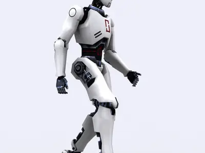 3DRT - iRobots  Low-poly 3D model