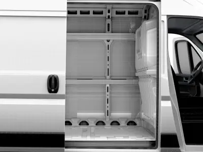 RAM Promaster e Van L2H2 HQ Interior 2025 3D model