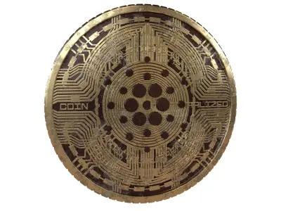 Cardano Coin v6 004 3D model