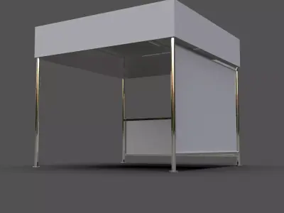 Expo Tent 3D model