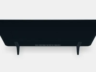 43 Crystal UHD 4K DU8572 Smart TV 2024 3D model