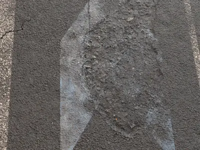 asphalt 20 png pbr seamless 4k 3D model