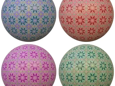 tile patterned 125-seamless-4k-pbr Texture