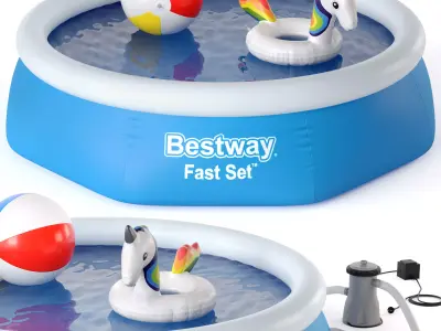 Inflatable Pool Bestway  3D model