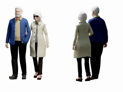  Business People 05Walking 