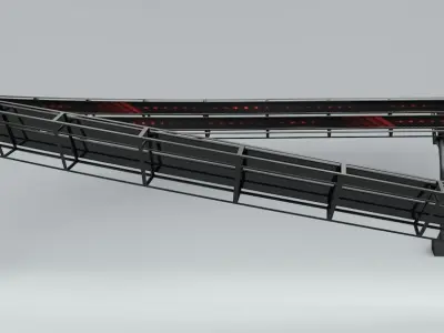 Road Billboard 3D model