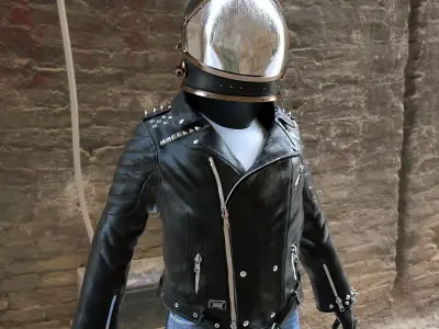 Spacesuit Astronaut Rigged 3D model