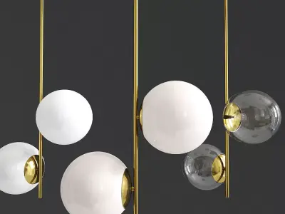 Stem Ceiling Pendent 3D model