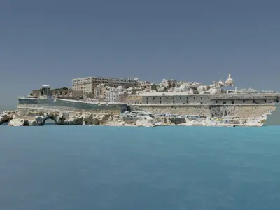 City of Valletta 3D model