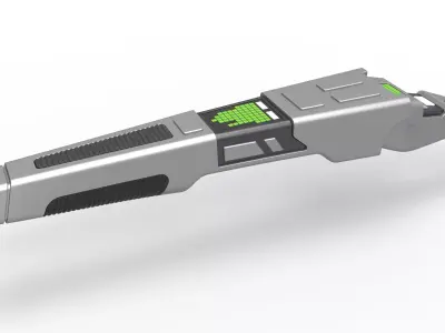 The Riot Phaser 3D print model