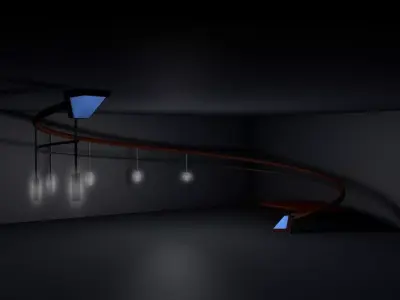 Light helix Free 3D model