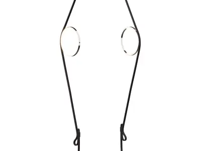 WireRing Plug-In Wall Light 3D model