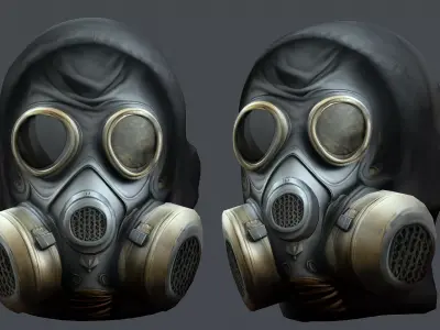 Helmet 3d model military combat Military Low-poly Low-poly 3D model