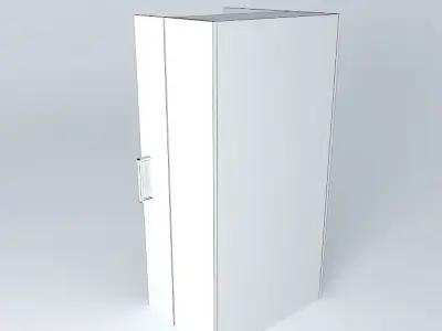 Cabinet for bathroom Free 3D model purchase