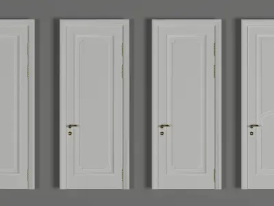 Doors four 3D model