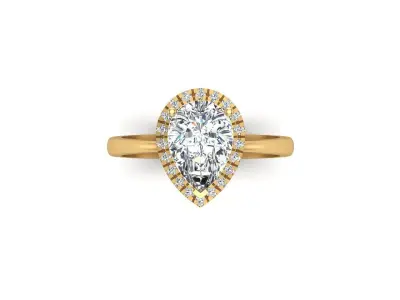 Jewelry ring 420 3D print model