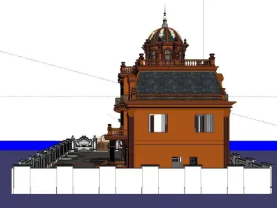 Classical Villa 3D model