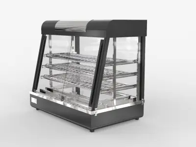 Hot Food Display 3D model