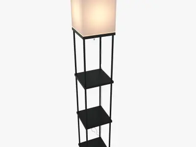 Floor lamp 3D model 13