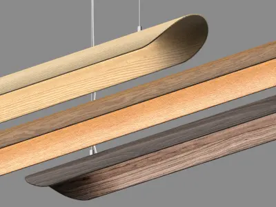 Canoe Lamp 3D model