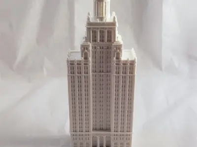 Niels Esperson Building 3D print model