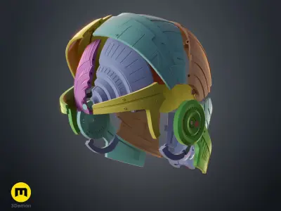 Mass Effect N7 Helmet 3D print model