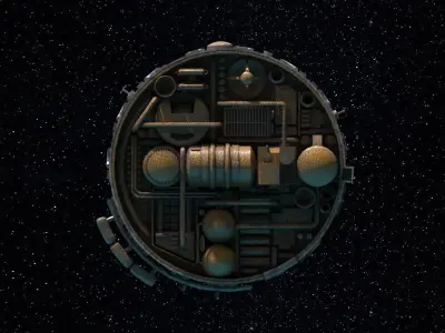 Space Module 008 3D model