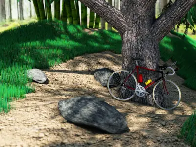 Nice Forest Modeling 3D model