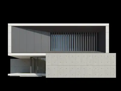 Modern Villa Design 009 3D model