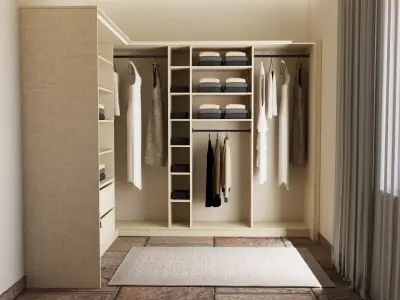 Modern Dressing Room Conceptual 3D Scene  3D model