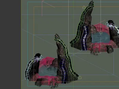 Game model - well springs wellhead 3D model