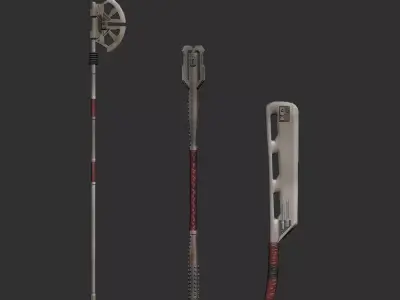 Knight of ren weapon custom 3D print model