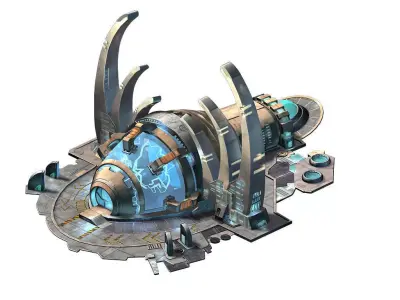 Hyperspace Laboratory 01 3D model