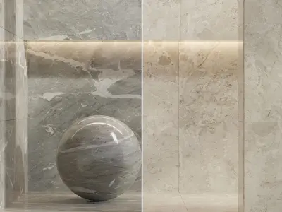 Marble Set 05 - Conglomerate Bundle - 2 Types - 5k Texture