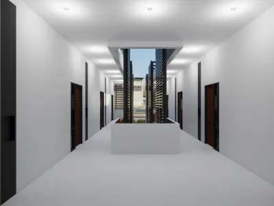 simple guesthouse 3D model