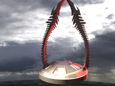 Dark ages Arch 1  3D model