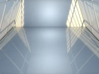 Sci Fi Room 3D model 13