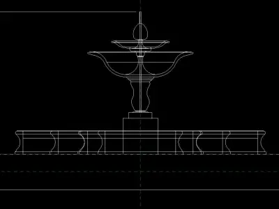 Fountain Family  Free 3D model