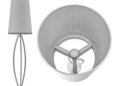 FLOOR LAMP ZUMALINE LORITA 3D model