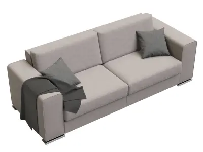 Manhattan Alberta Salotti Sofa 3D model
