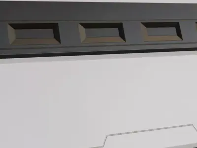 Var Stylized Sci-fi Wall PBR Seamless Texture