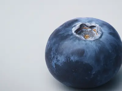 Blueberry 3D Low-poly 3D model