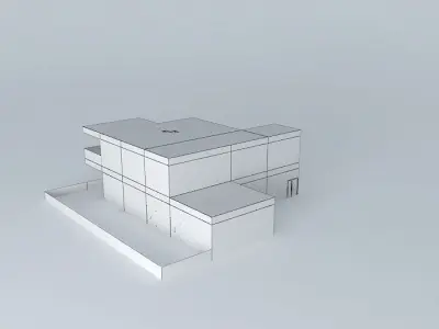 Modern House Free 3D model